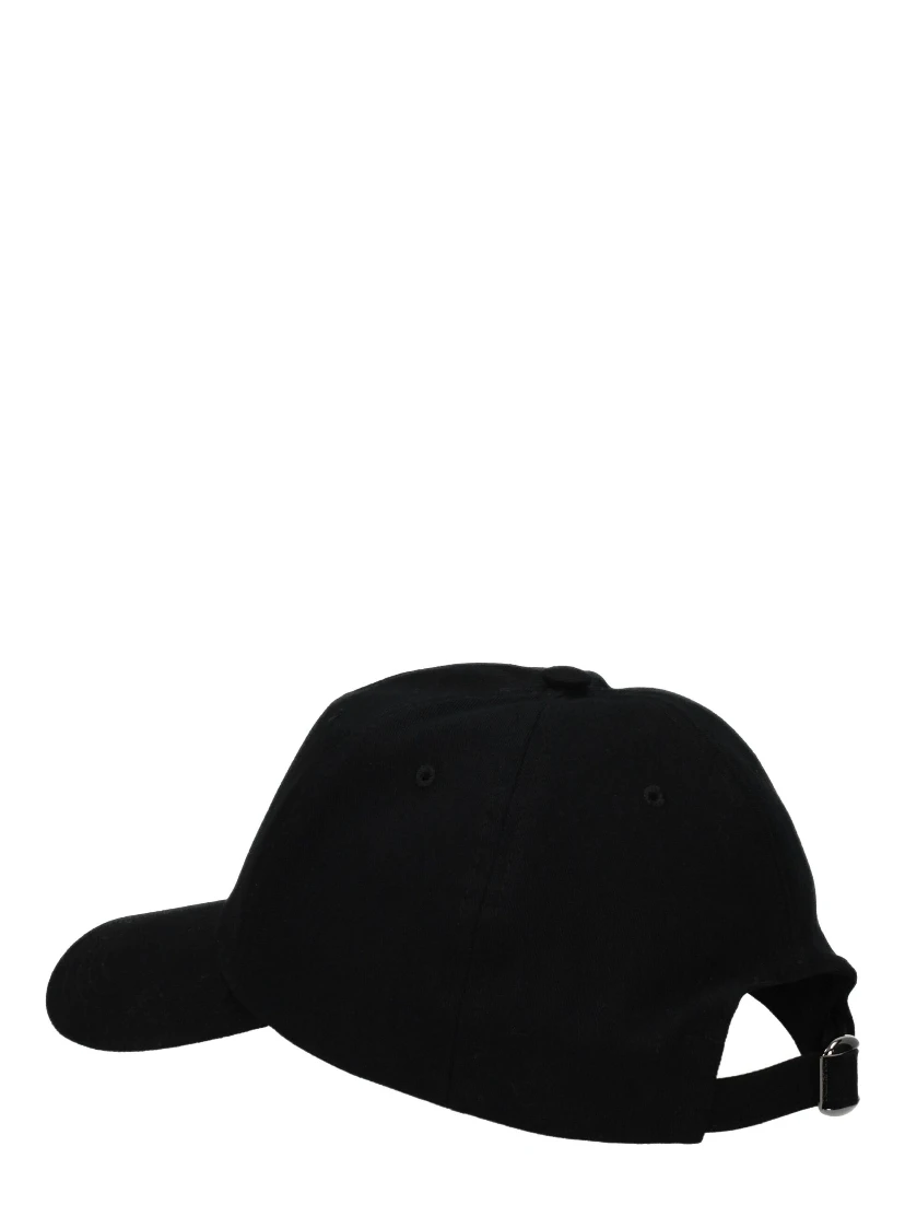 Black Cotton Cap (Baseball Hat)