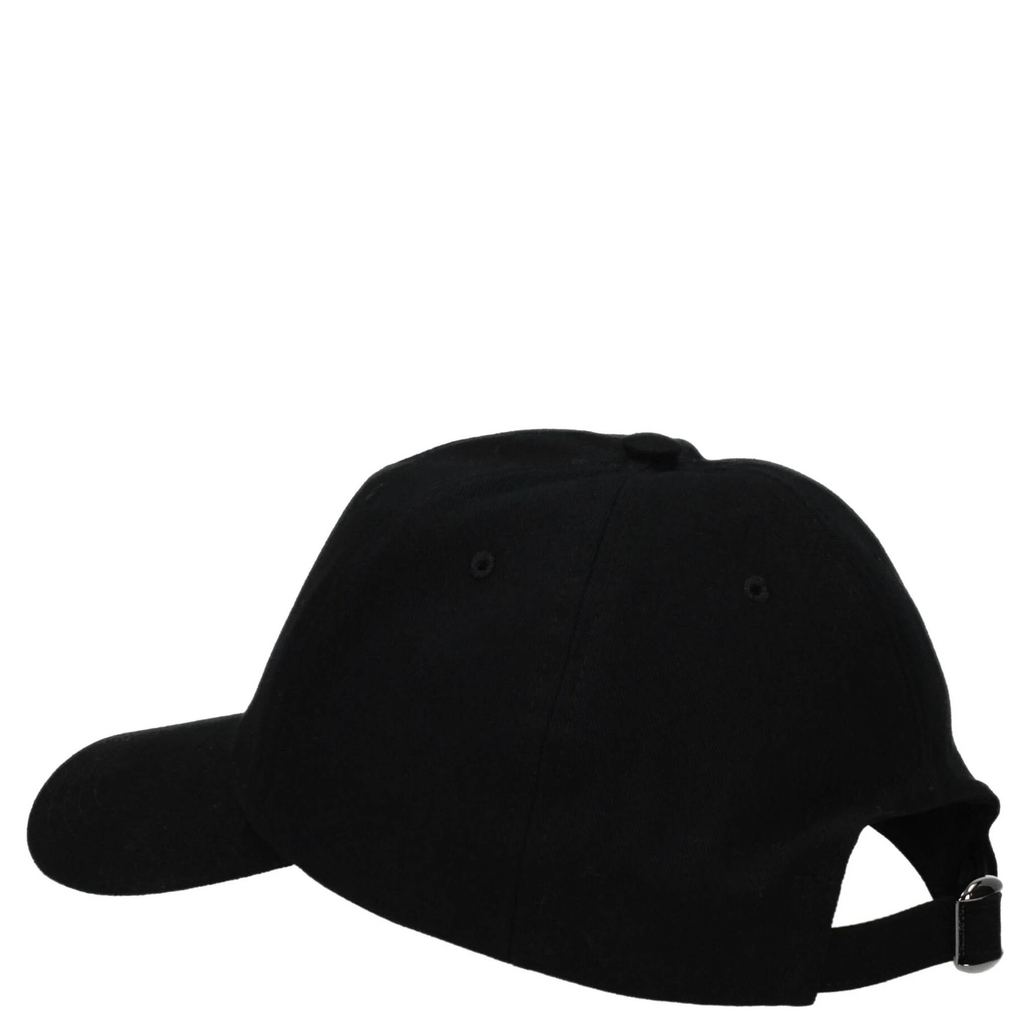 Black Cotton Cap (Baseball Hat)