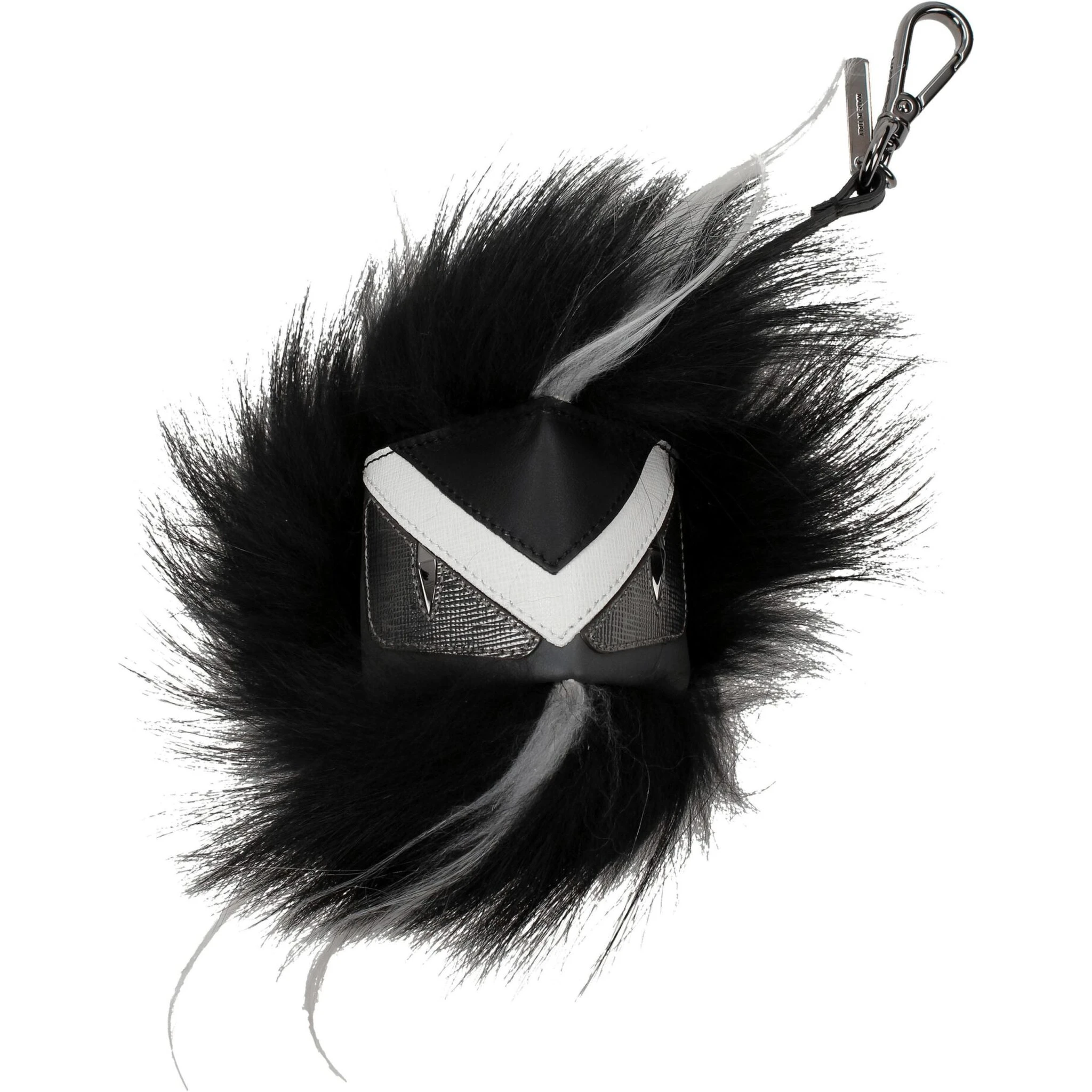 Black Leather Keychain