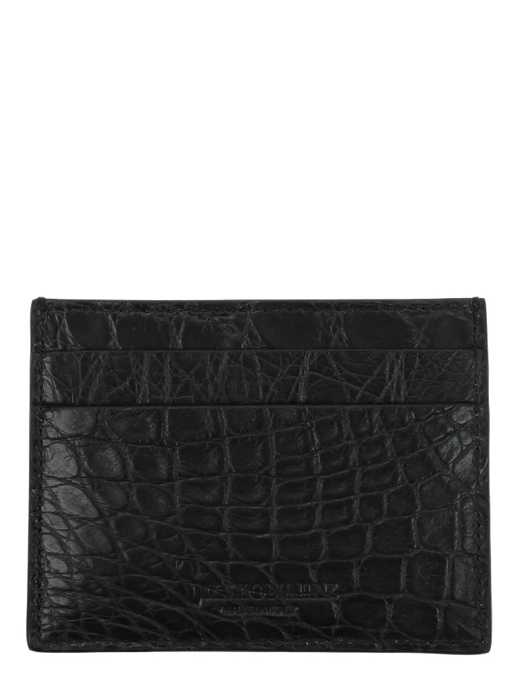 Black Crocodile Cardholder alternative