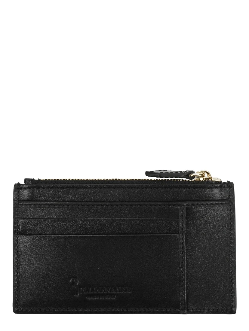Black Crocodile Cardholder