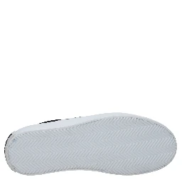 Black Fabric Slip-On Loafers