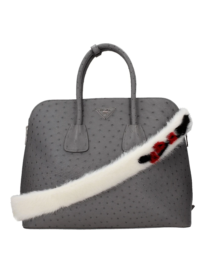 White Leather Shoulder Bag