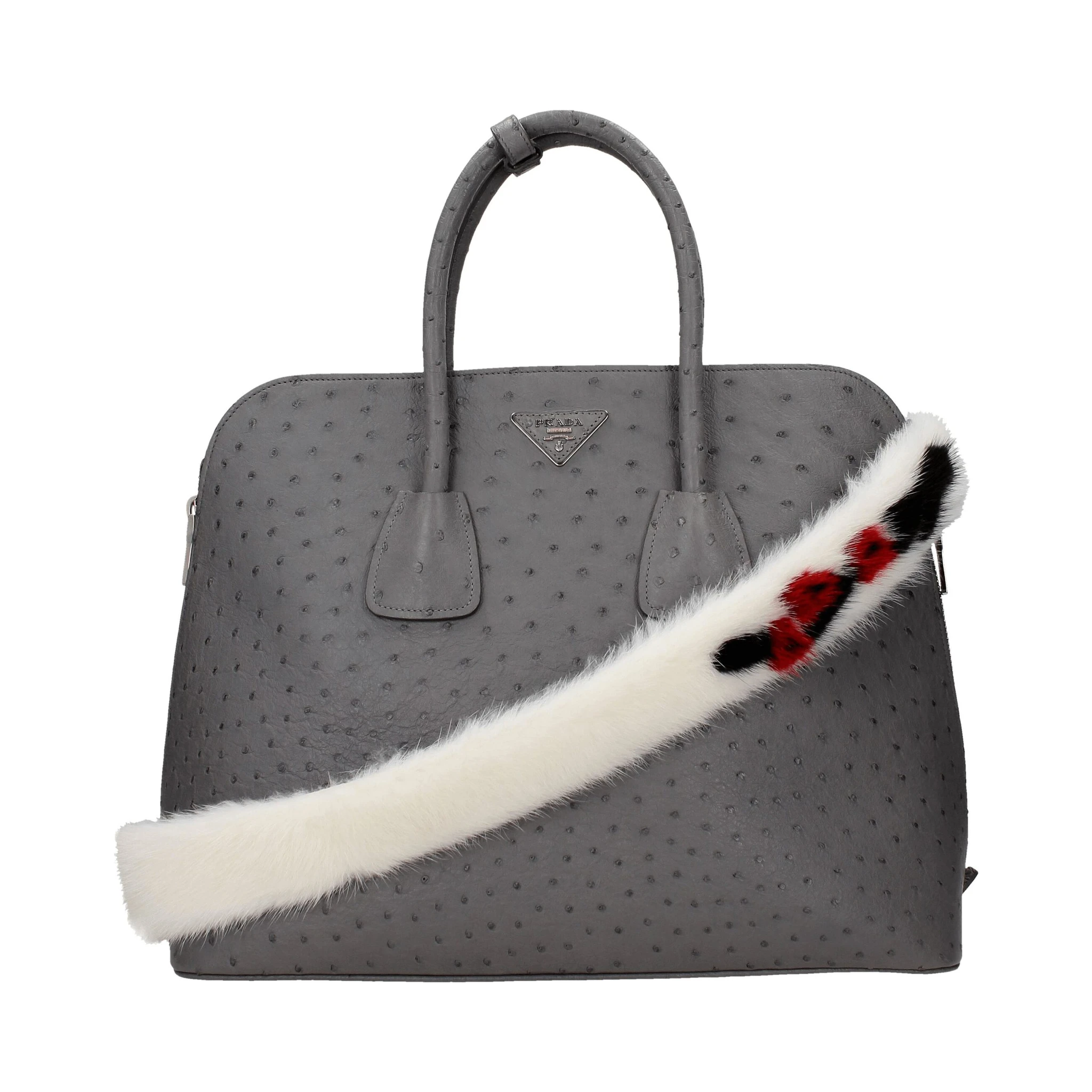 White Leather Shoulder Bag