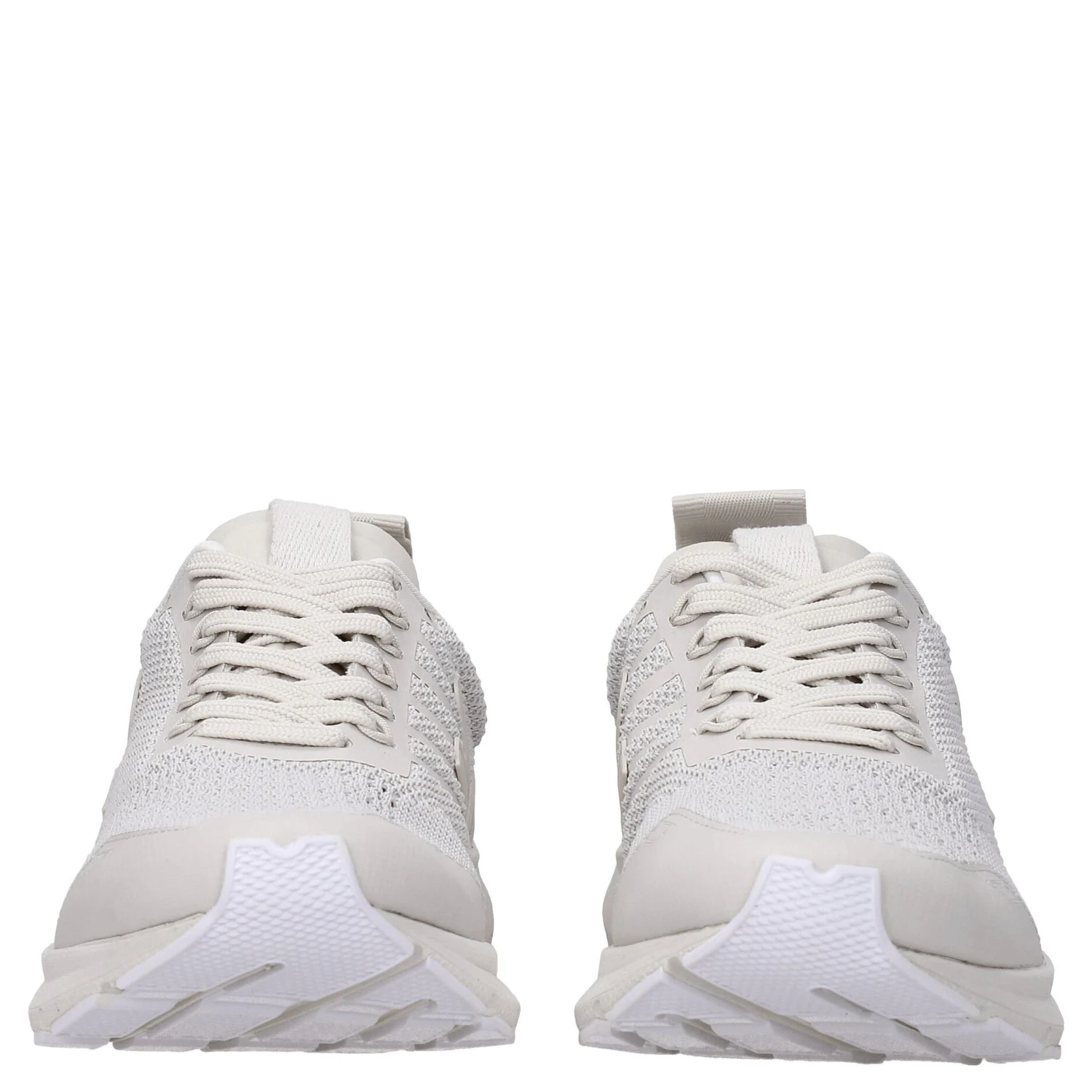 Gray Fabric Athletic Sneakers