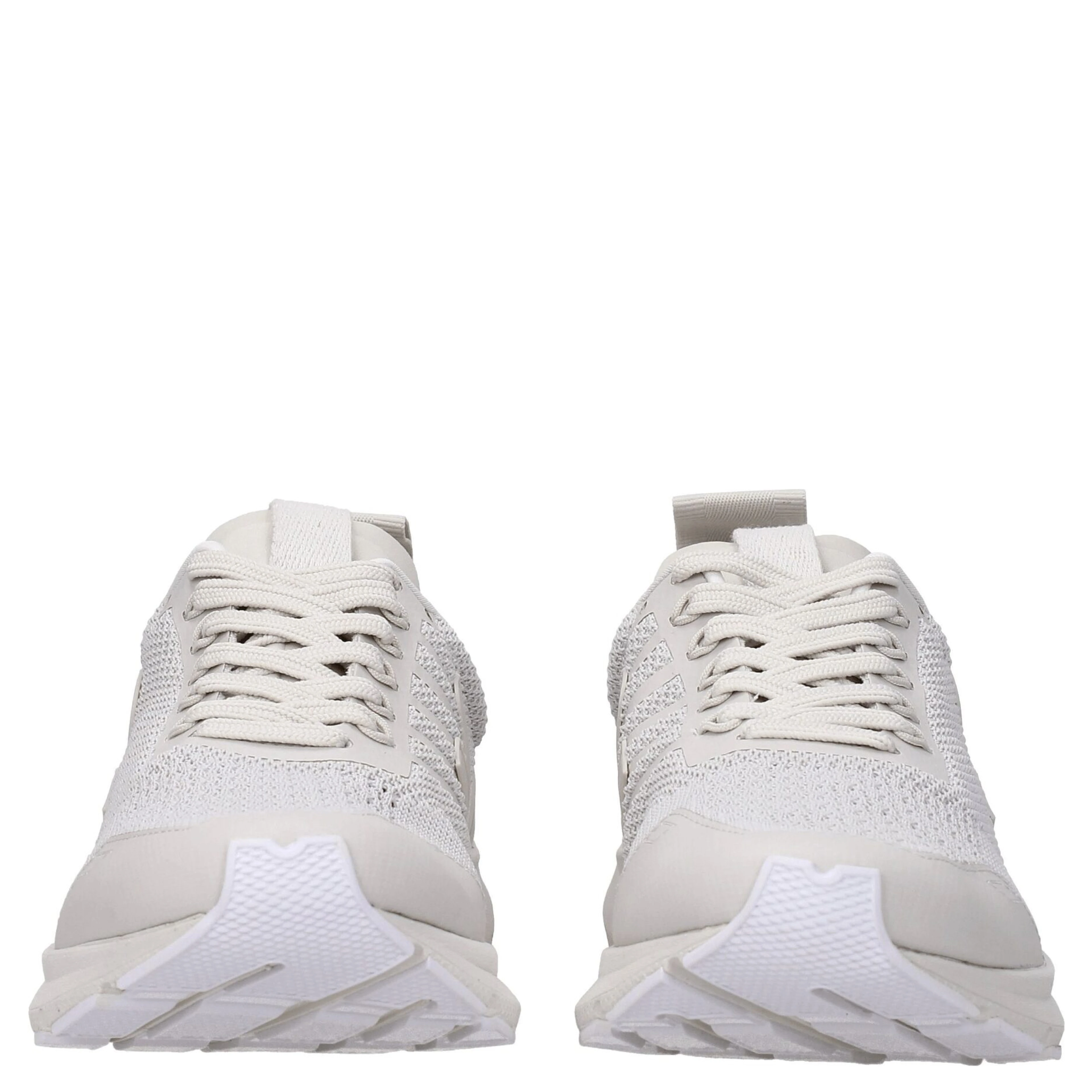 Gray Fabric Athletic Sneakers