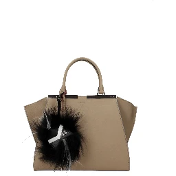 Black Leather Keychain