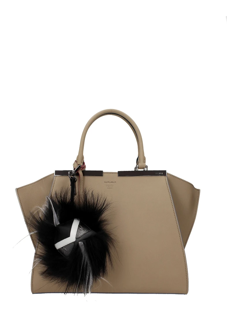 Black Leather Keychain