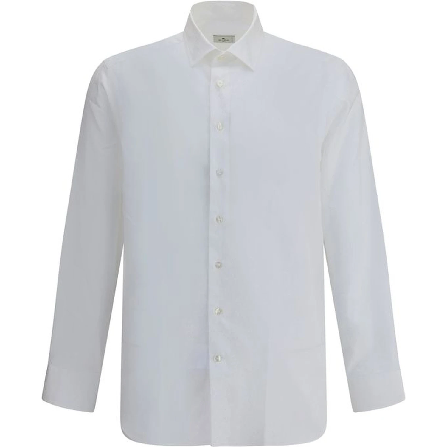 White Cotton Dress Shirt