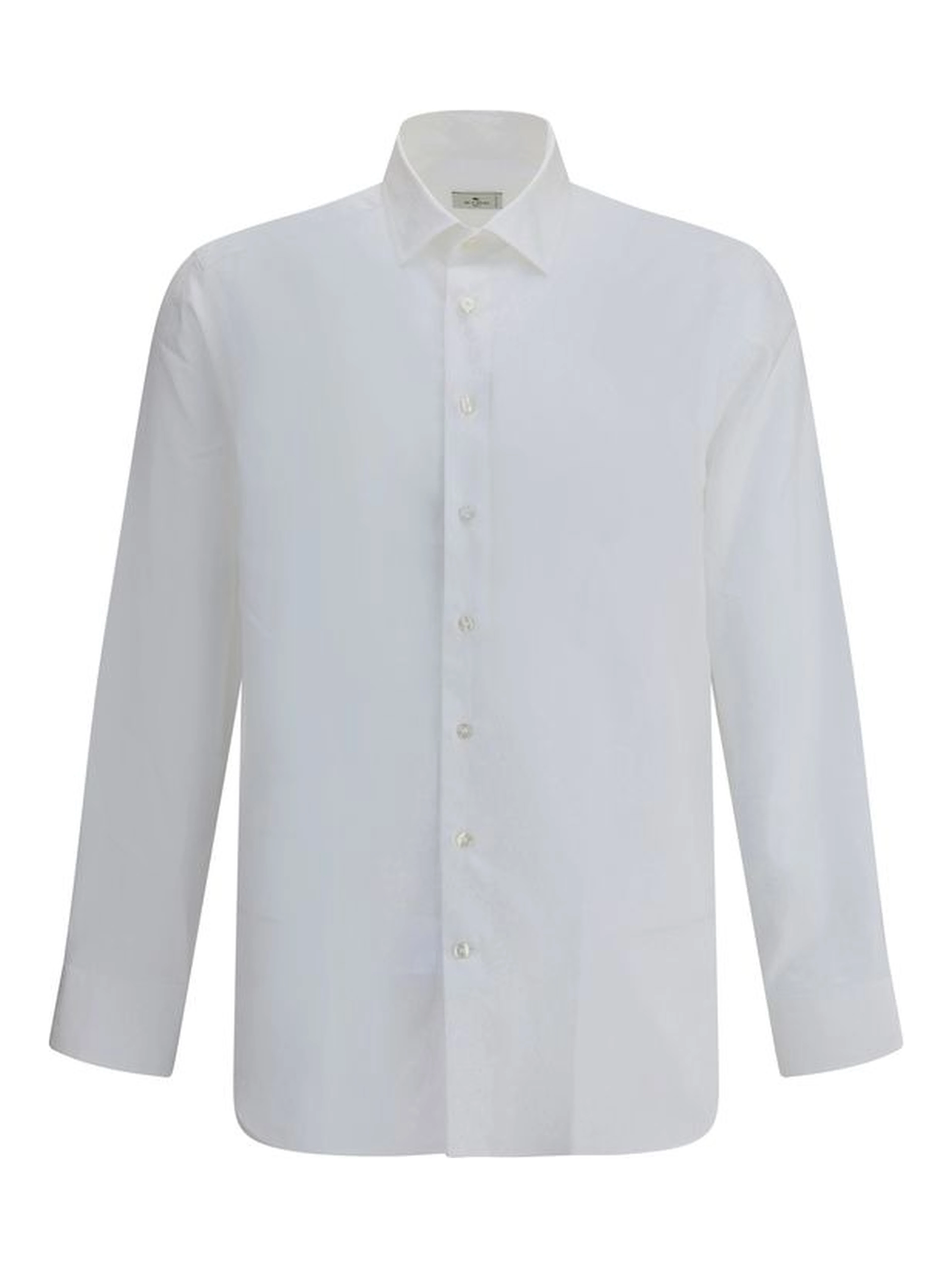White Cotton Dress Shirt