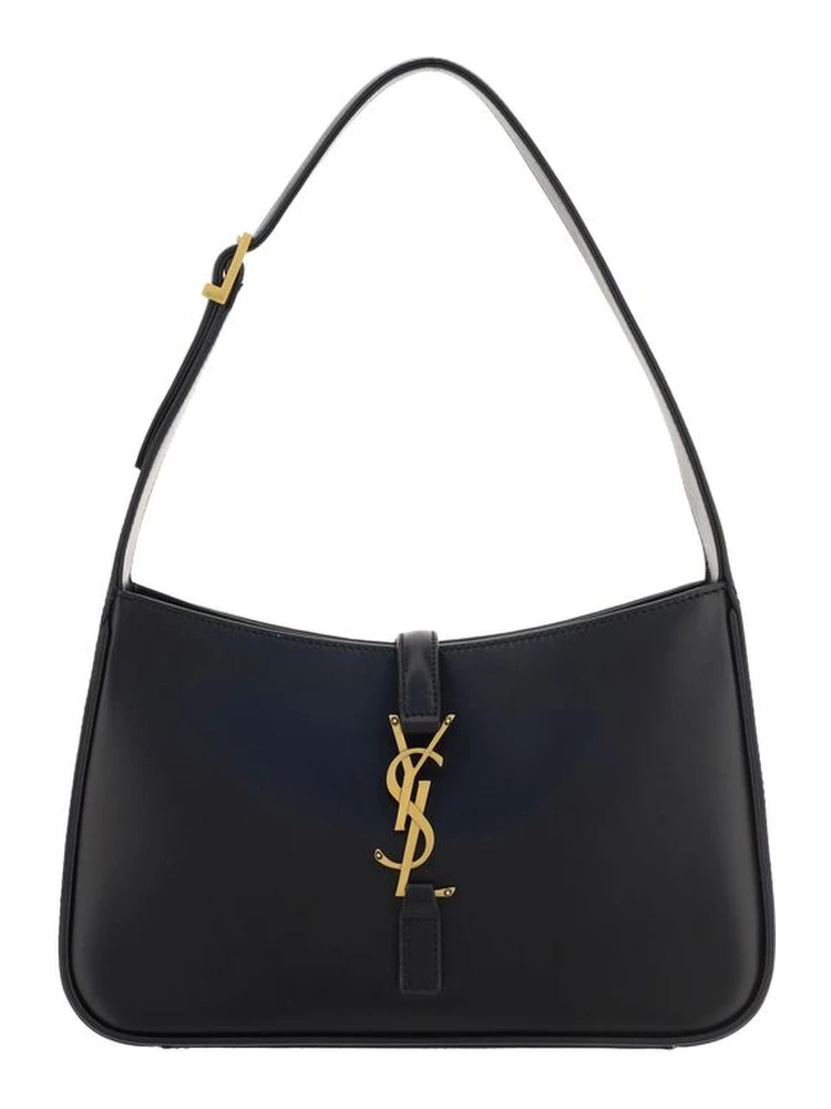 Black Calf Leather Bos Taurus Shoulder Bag