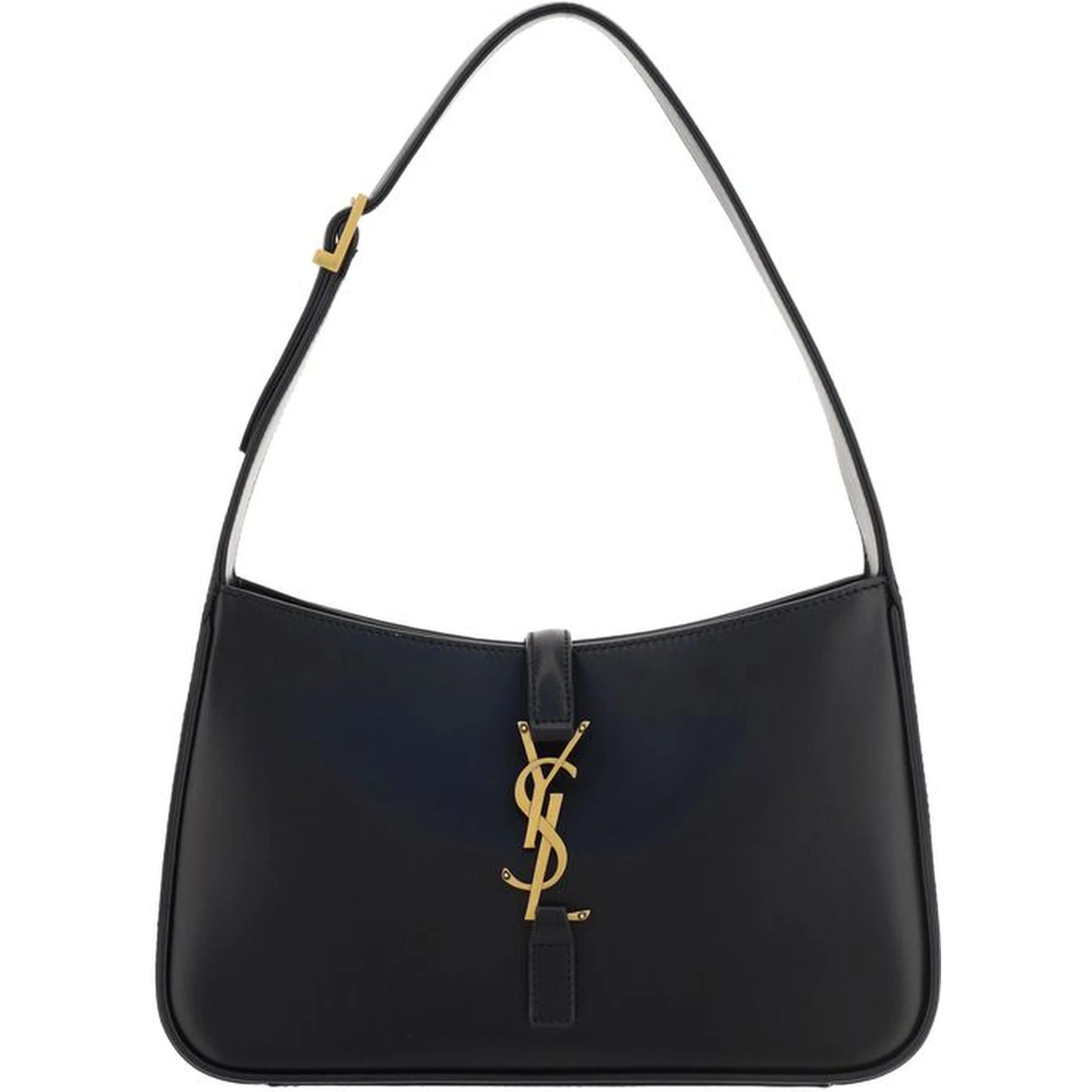 Black Calf Leather Bos Taurus Shoulder Bag