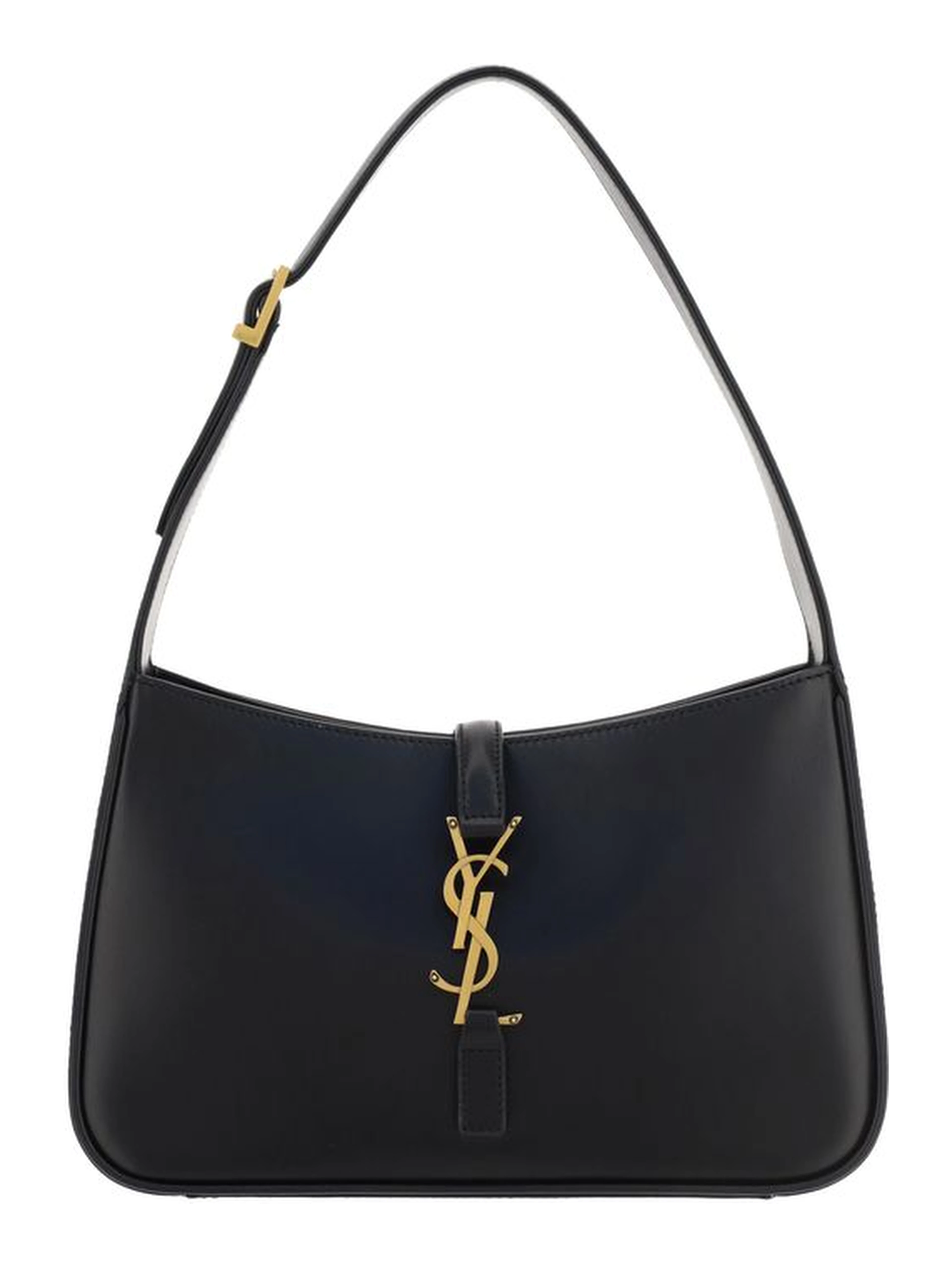 Black Calf Leather Bos Taurus Shoulder Bag