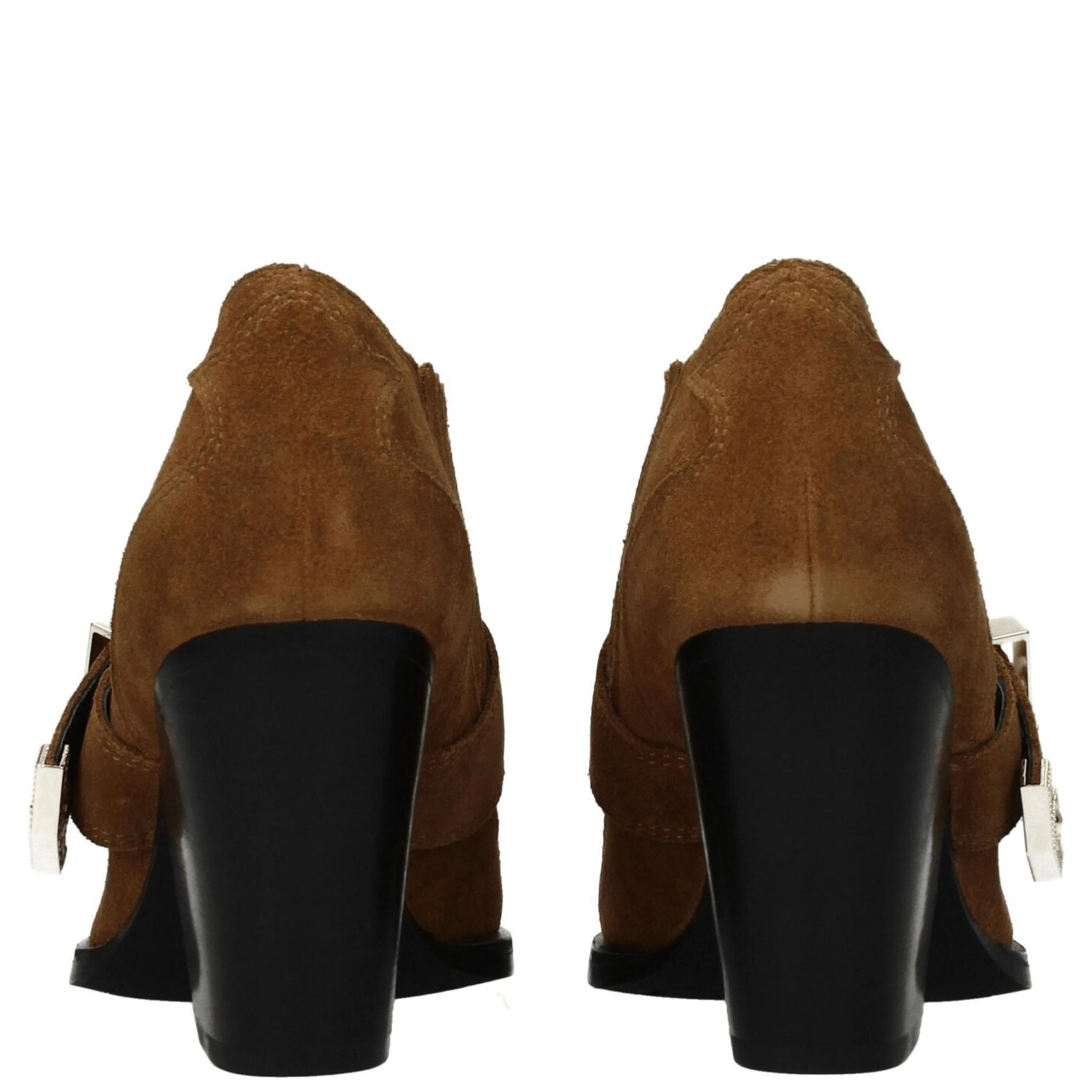 Brown Leather Ankle Boots