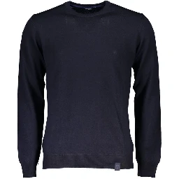 Blue Fabric Sweater