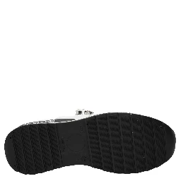 White Leather Low Top Sneakers