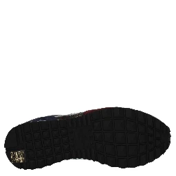 Green Leather Athletic Sneakers