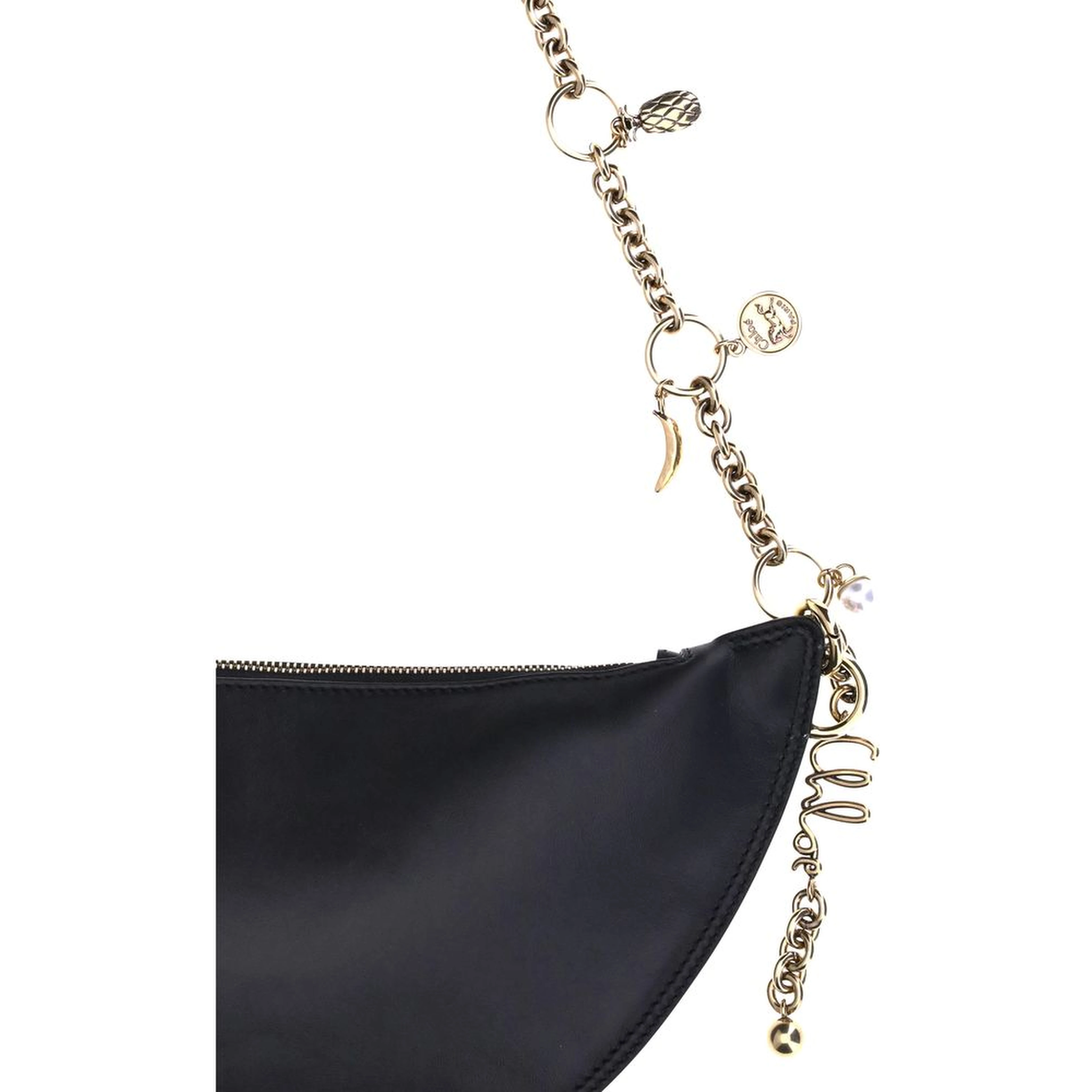 Black Calf Leather Bos Taurus Shoulder Bag