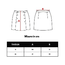 Green Viscose Mini Skirt
