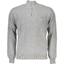 Gray Fabric Sweater