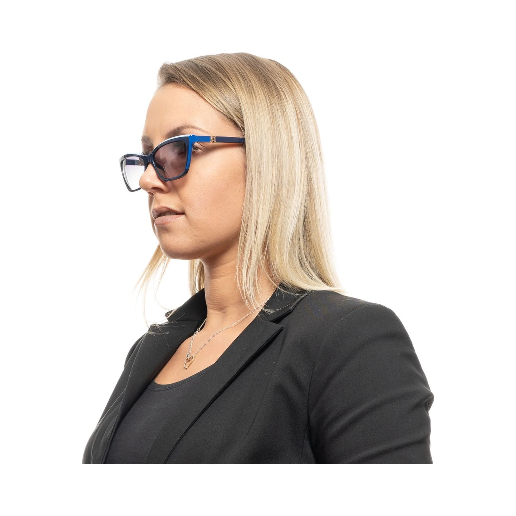 Blue Plastic Sunglasses