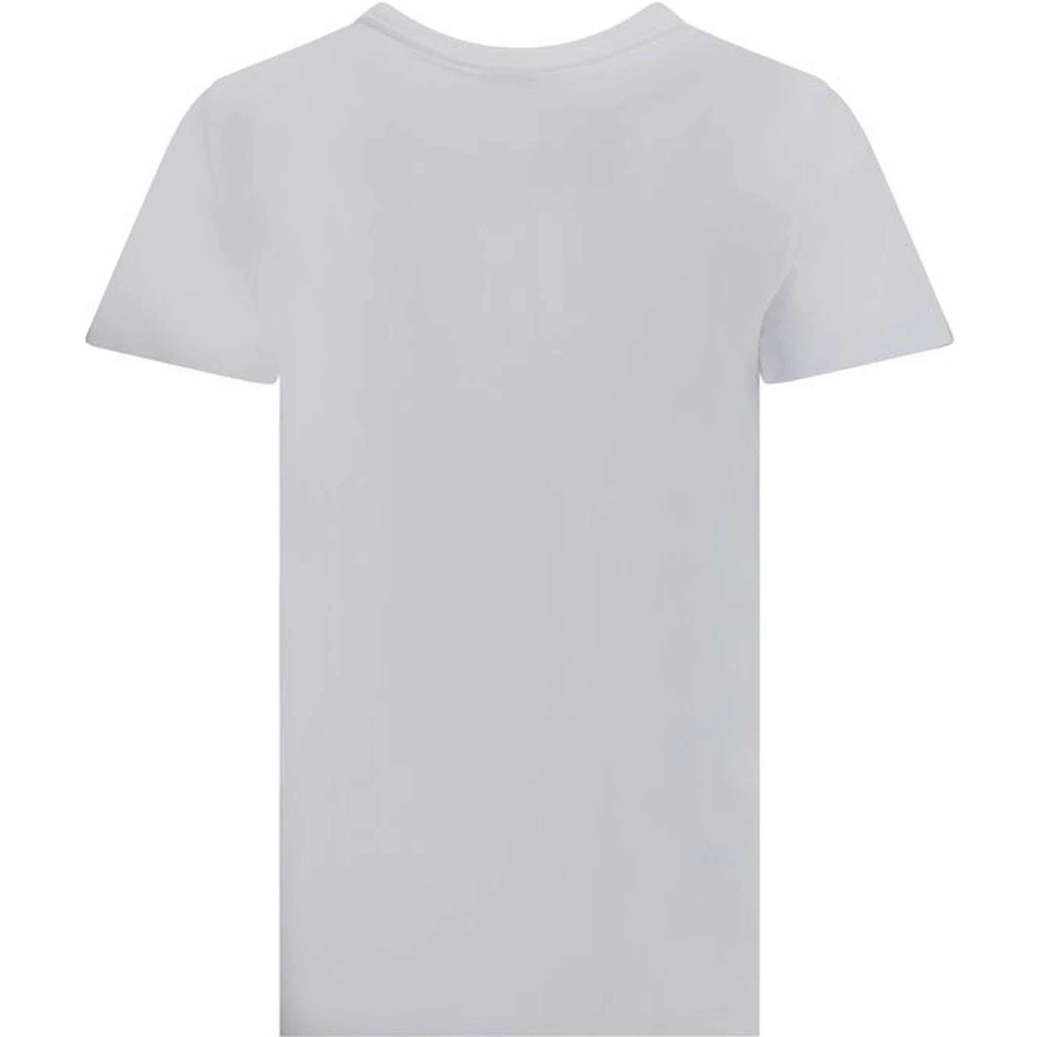 تي شيرت قطني أبيض