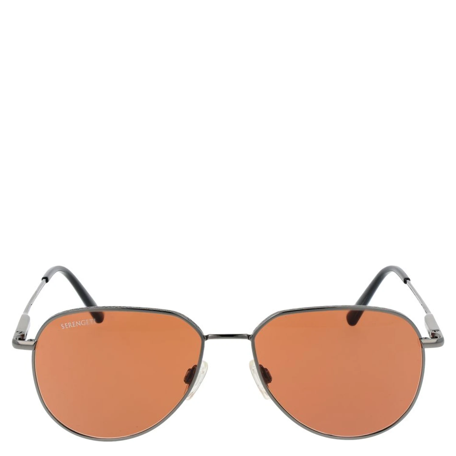 Gray Metal Sunglasses