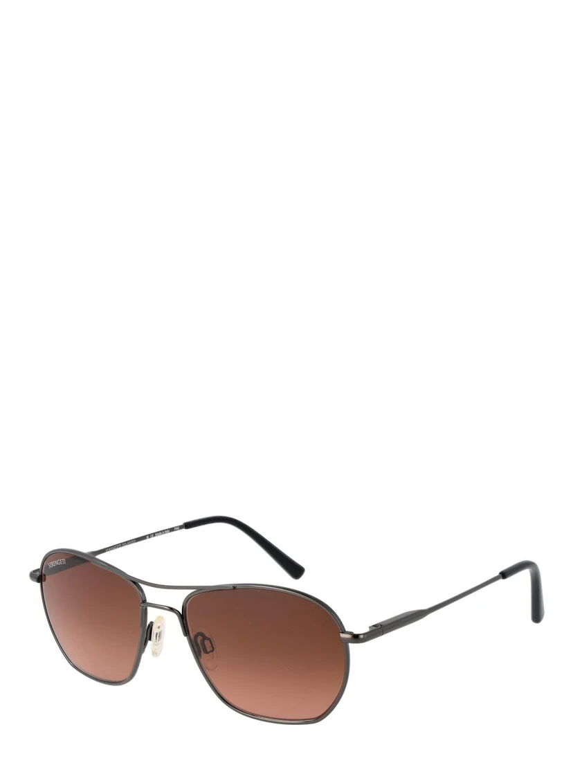 Gray Metal Sunglasses