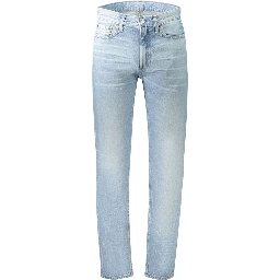 Blue Cotton Men Jeans
