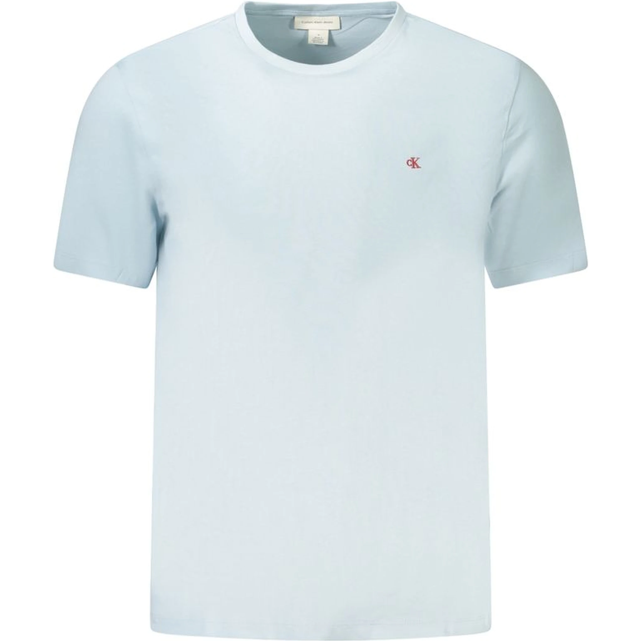 تيشيرت رجالي أزرق من القطن