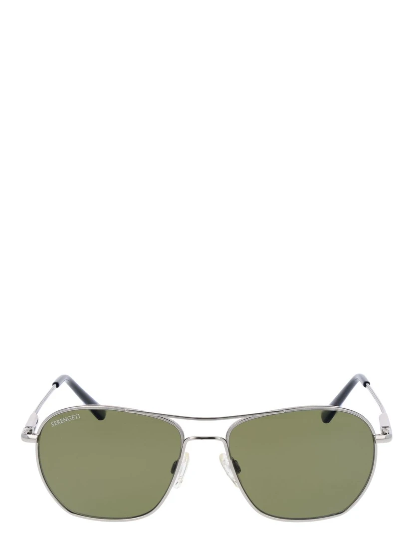 Silver Metal Sunglasses