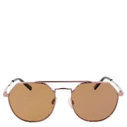 Rose Gold Metal Sunglasses