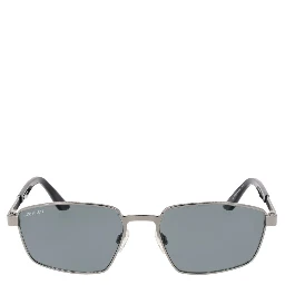 Gray Metal Sunglasses