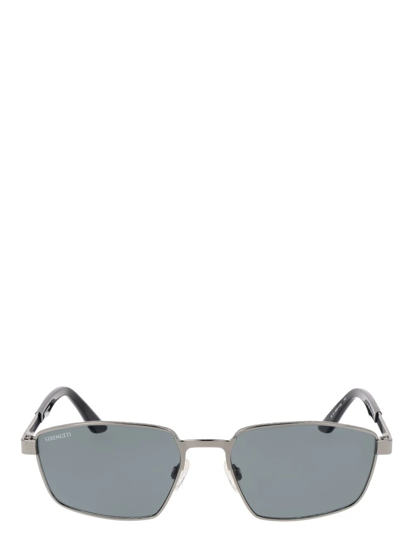 Gray Metal Sunglasses