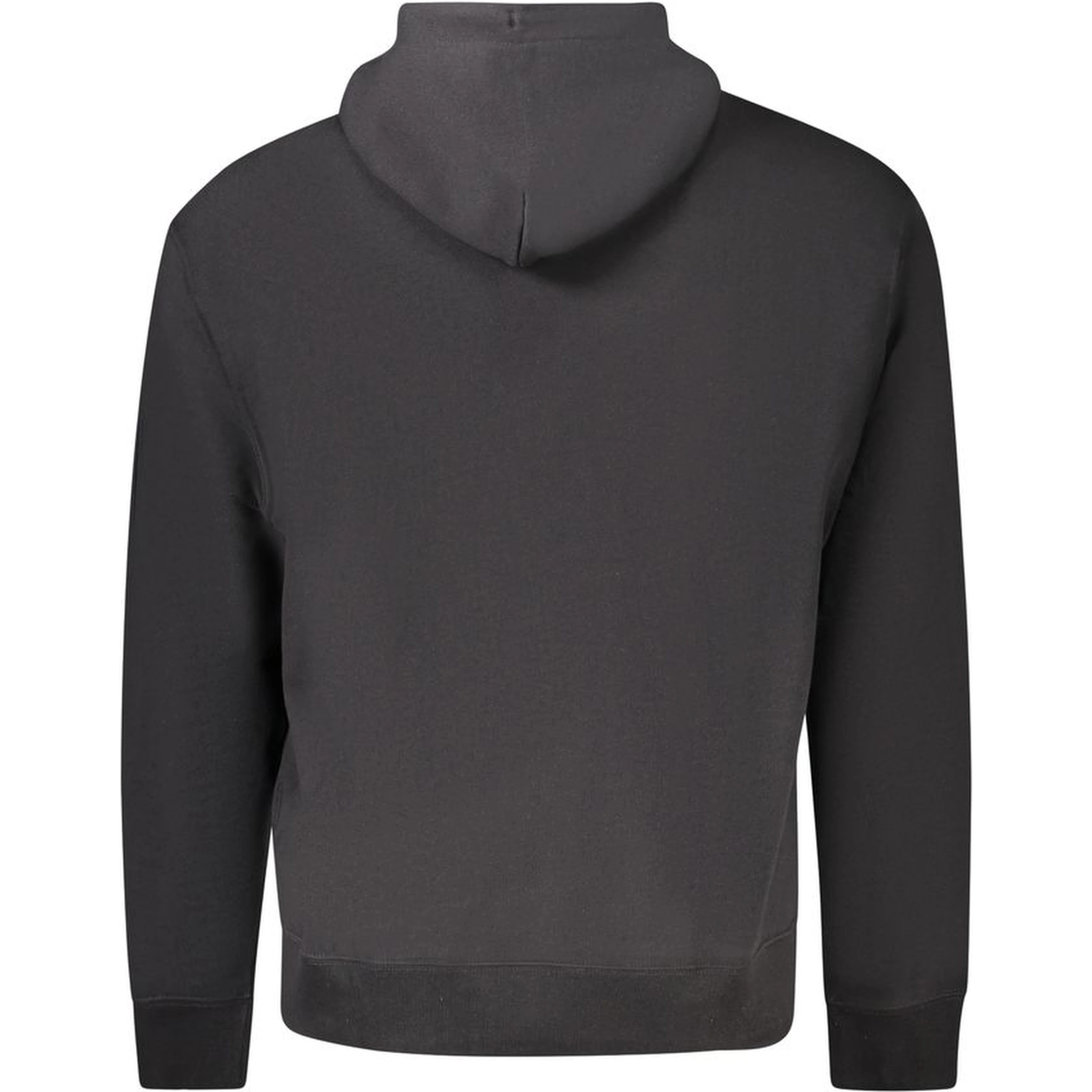 Black Cotton Men Sweater