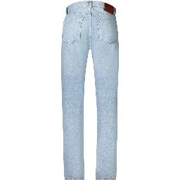Blue Cotton Men Jeans