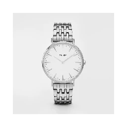 Silver Stainless Steel Dress Watch
