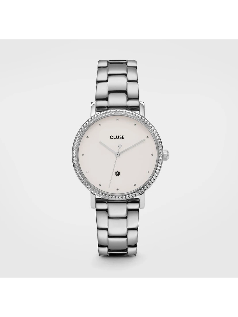 Silver Stainless Steel Bracelet Watch