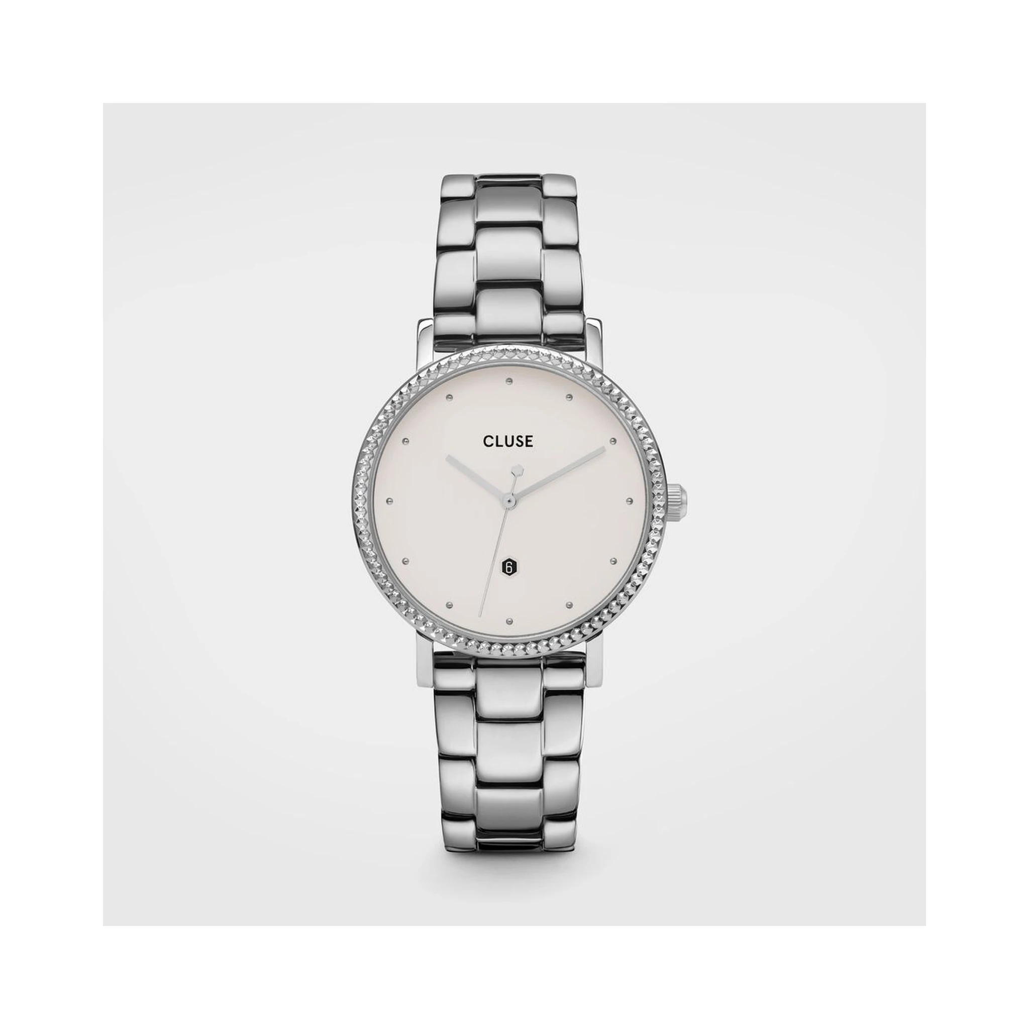 Silver Stainless Steel Bracelet Watch