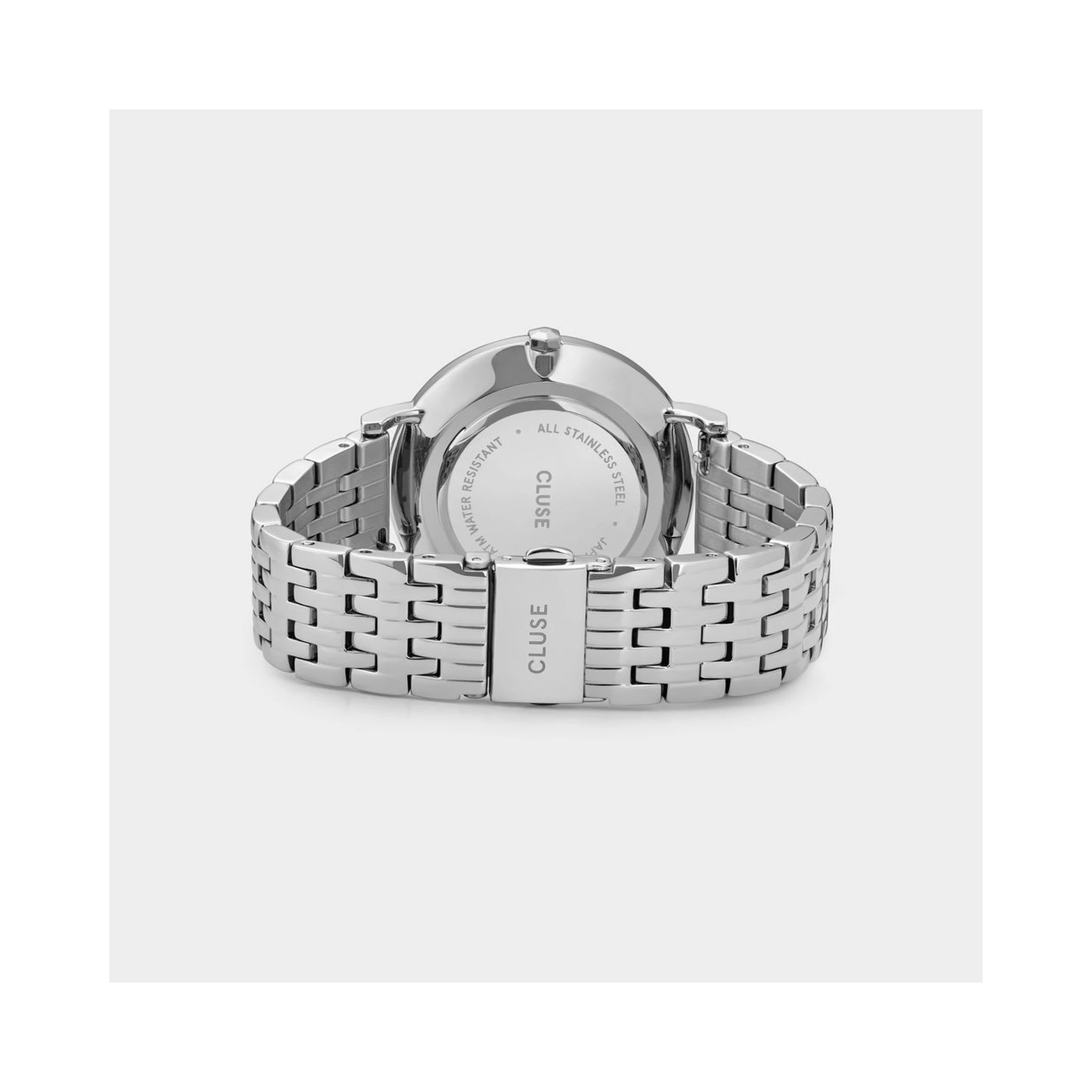 Silver Stainless Steel Dress Watch
