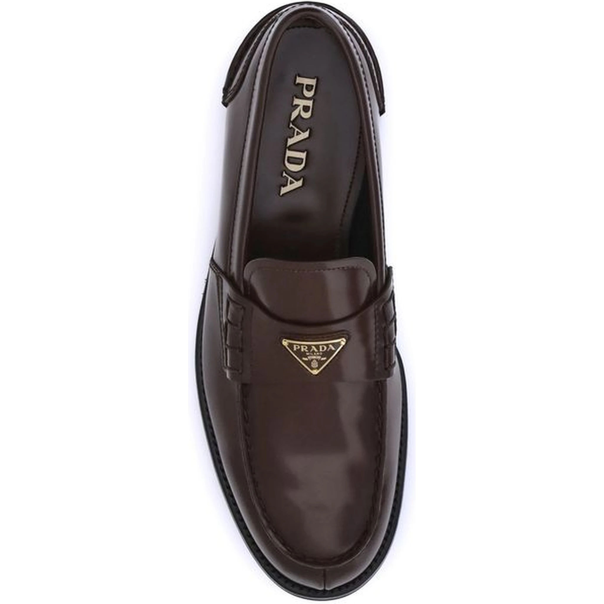 حذاء بوس توروس سهل الارتداء من جلد العجل البني