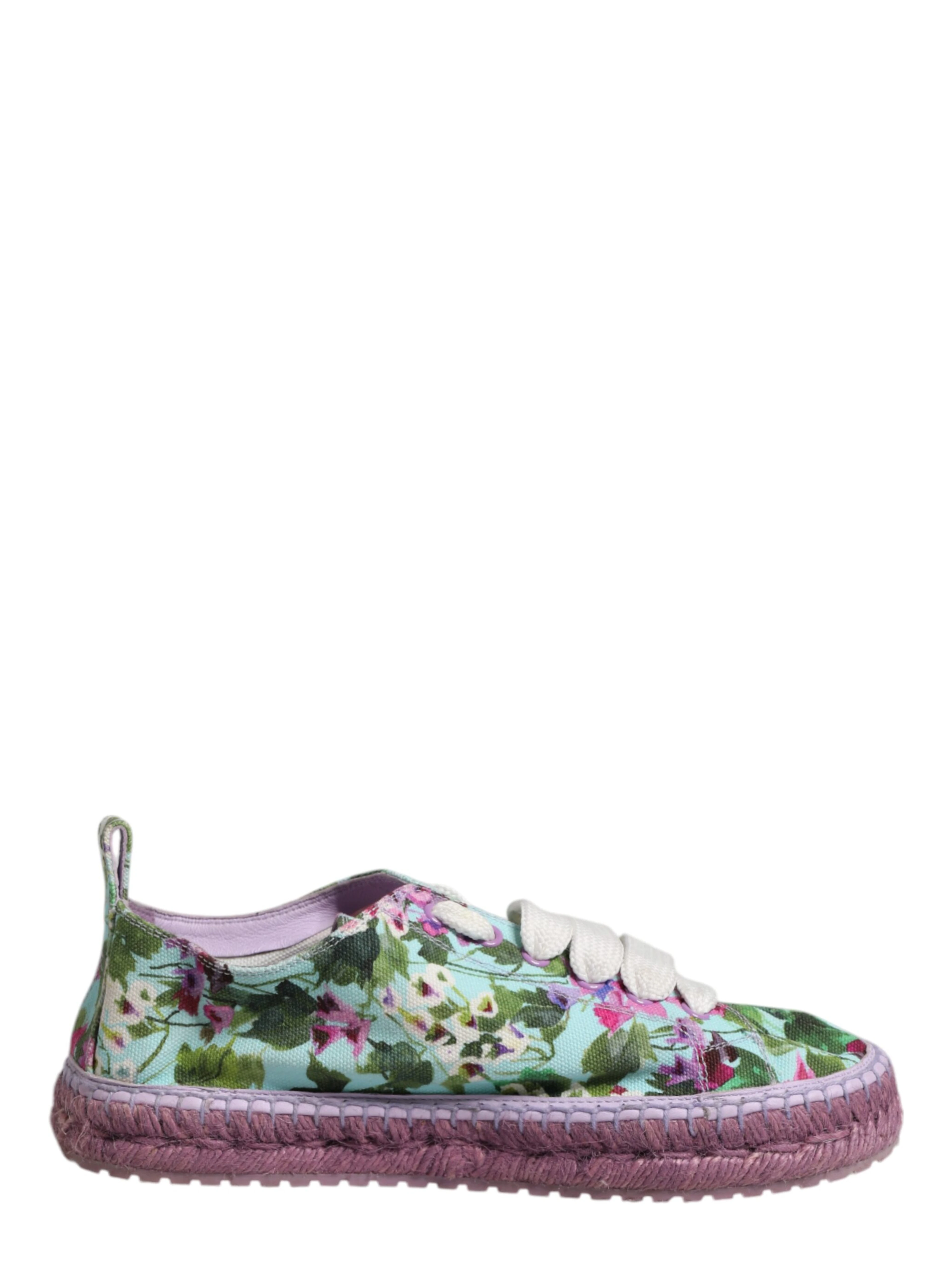 Multicolor Canvas Espadrilles Sneakers Shoes