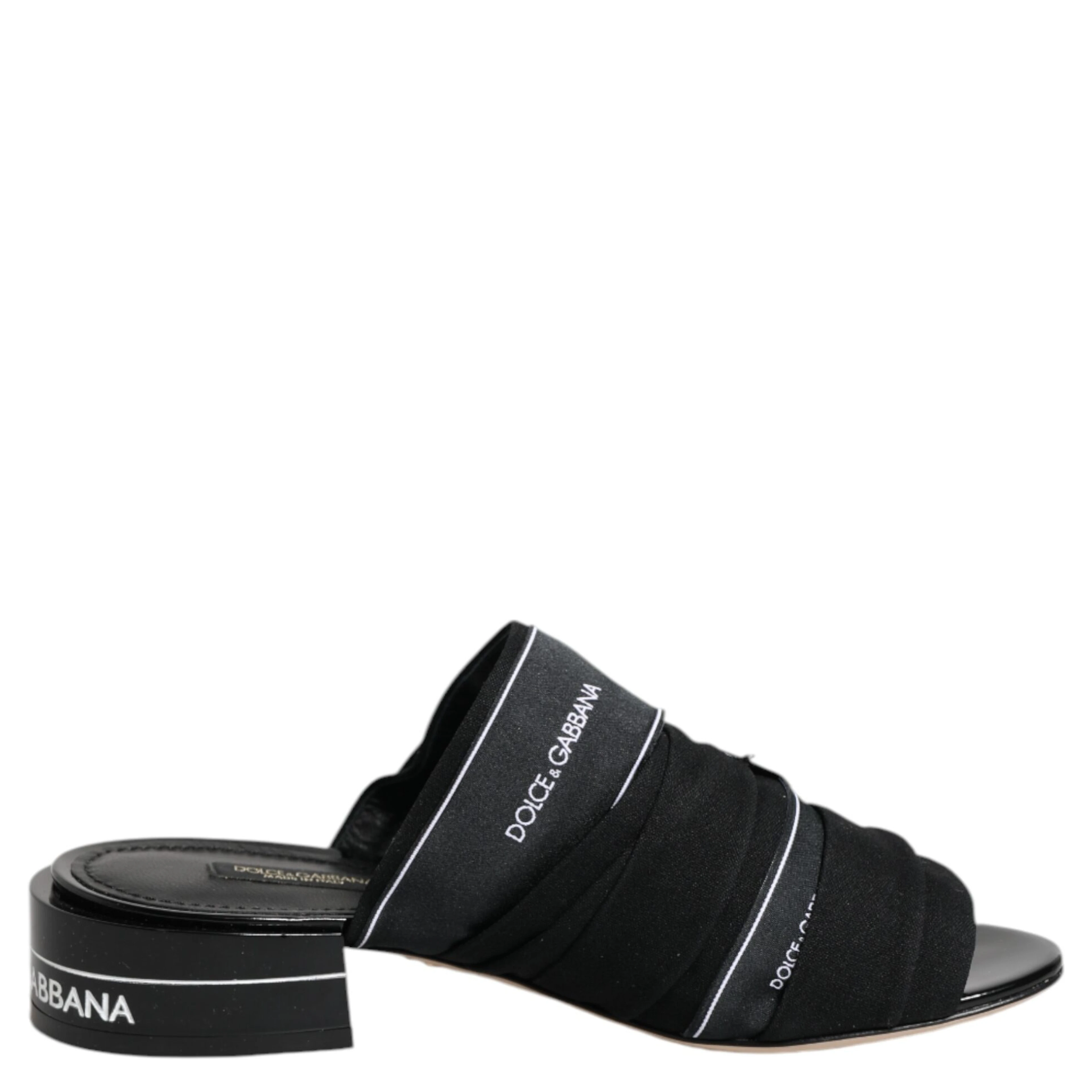 Black Slides Slip On Sandals Shoes