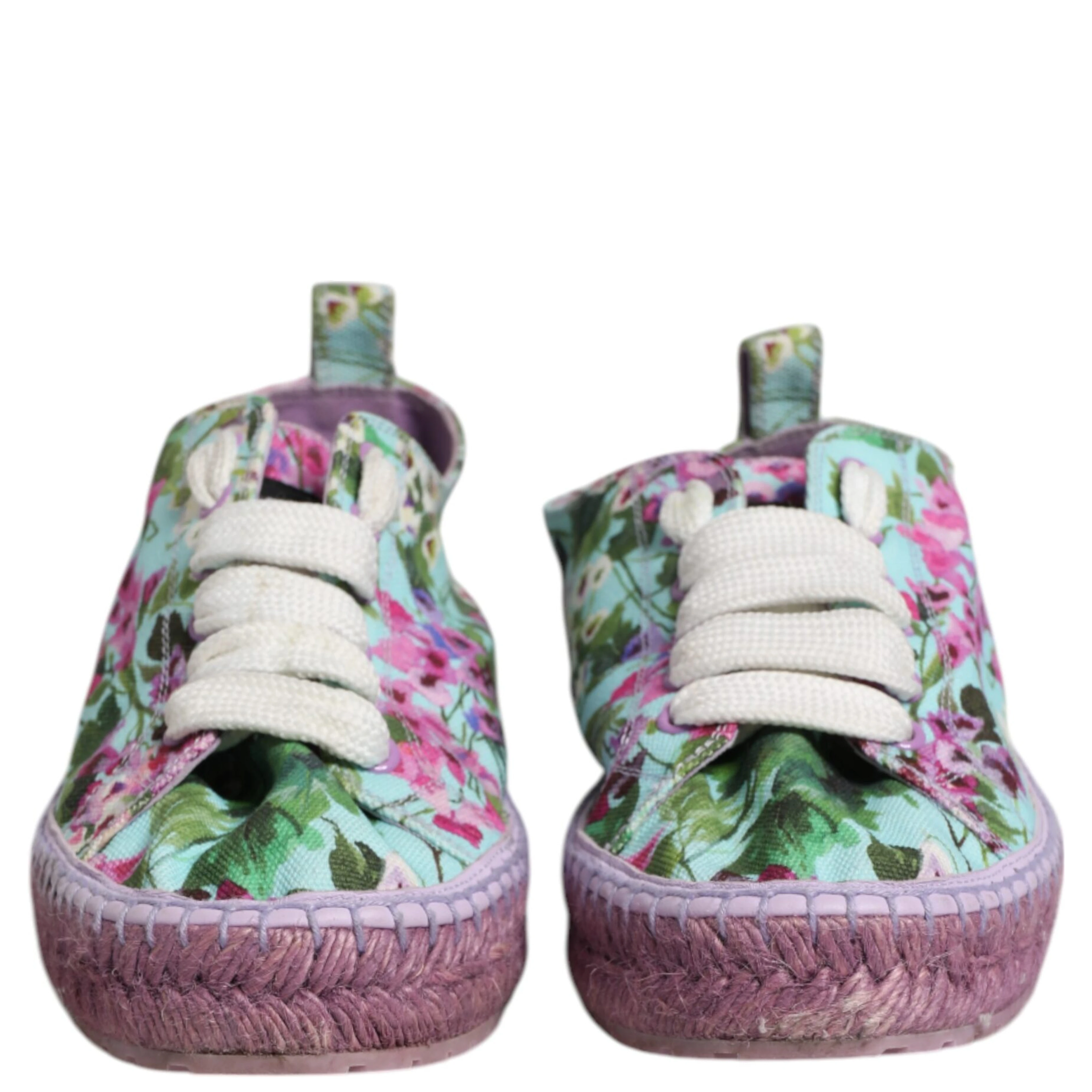 Multicolor Canvas Espadrilles Sneakers Shoes