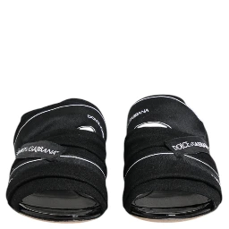 Black Slides Slip On Sandals Shoes