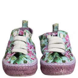 Multicolor Canvas Espadrilles Sneakers Shoes
