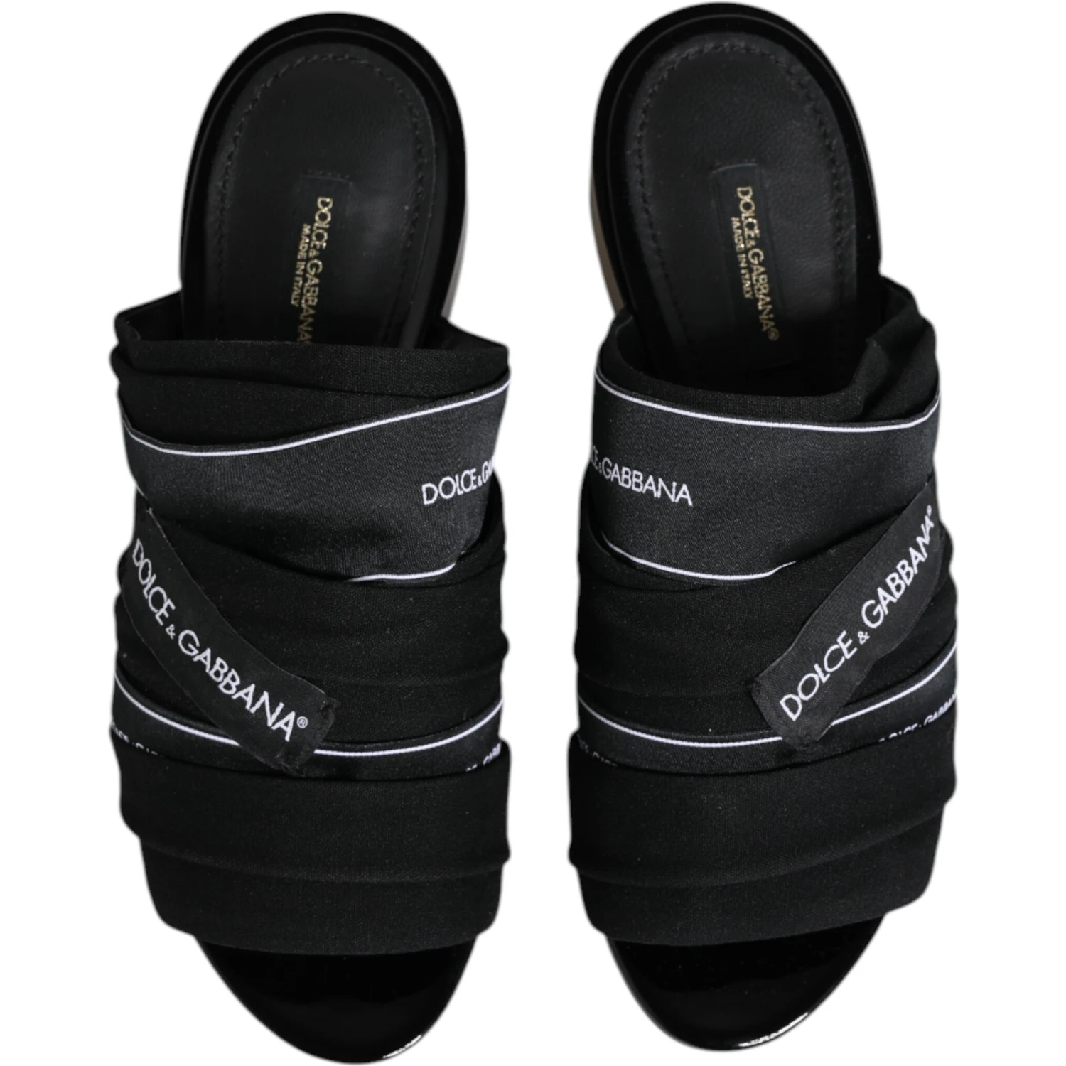Black Slides Slip On Sandals Shoes