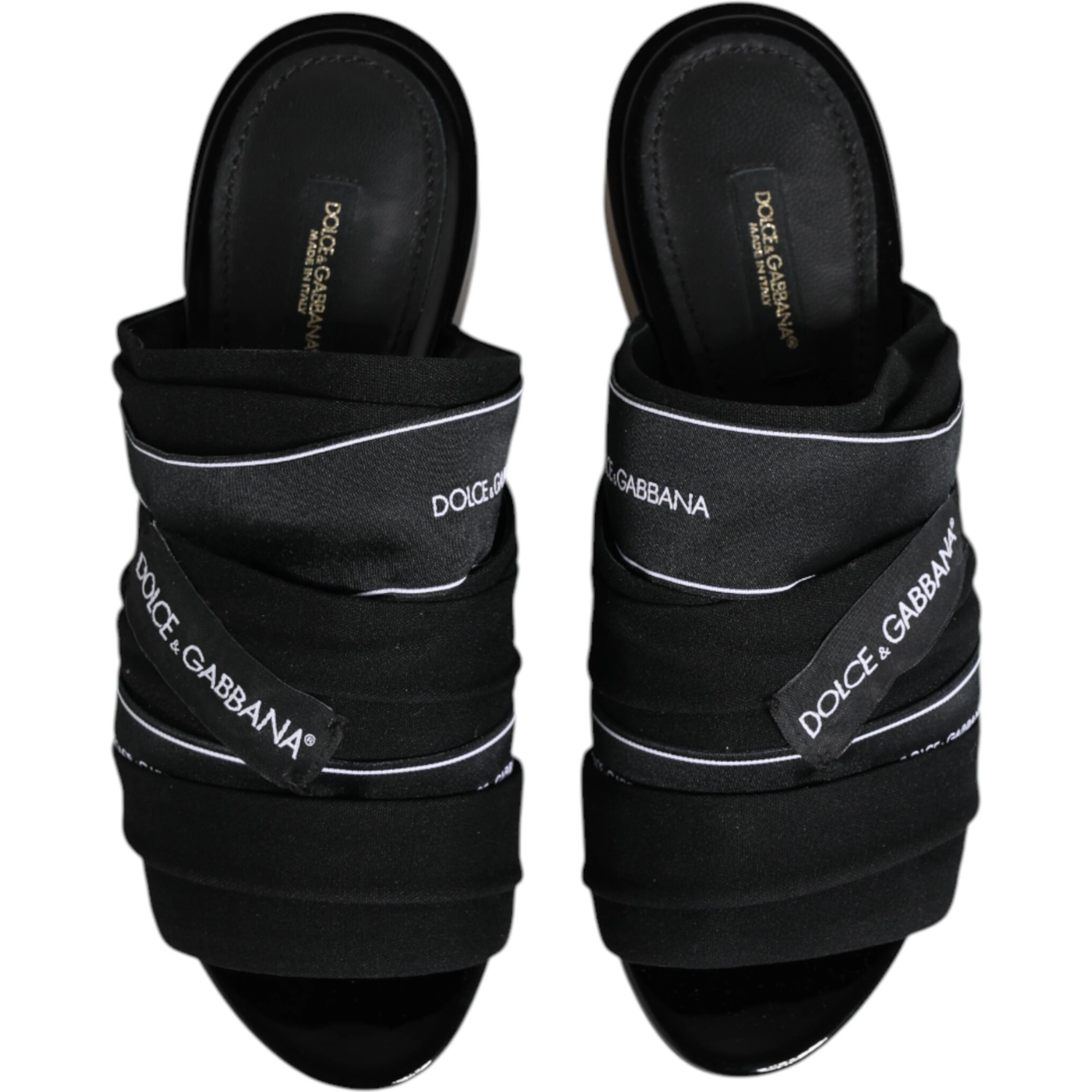 Black Slides Slip On Sandals Shoes