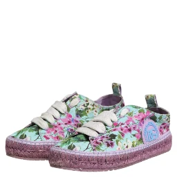Multicolor Canvas Espadrilles Sneakers Shoes
