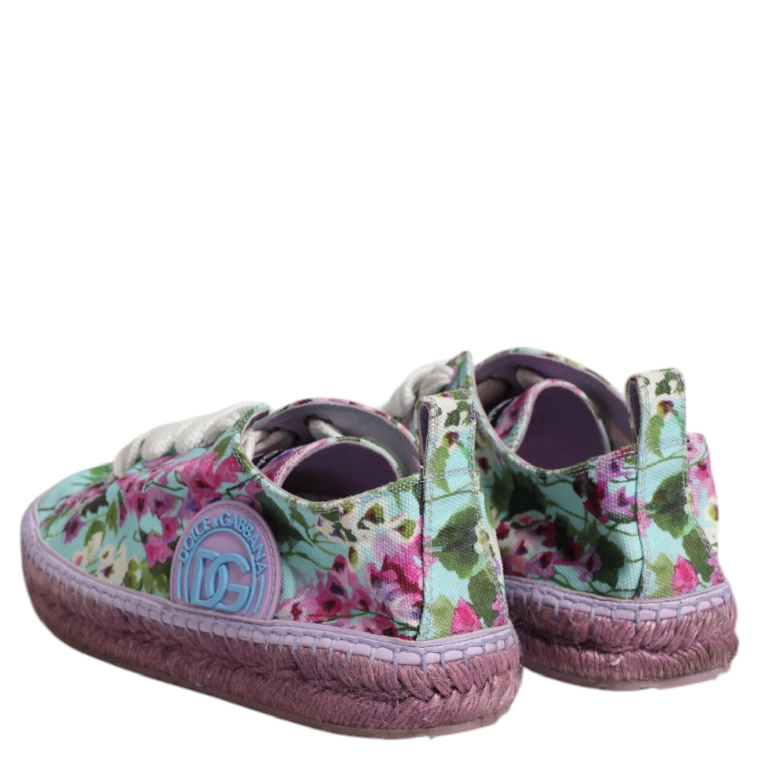 Multicolor Canvas Espadrilles Sneakers Shoes